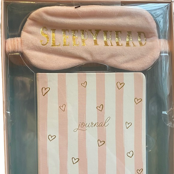 Delilah Jane Journal Sleepyhead Sleep Mask Gift Set NWT - Picture 2 of 5